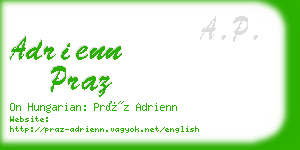 adrienn praz business card